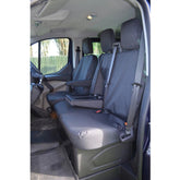 Maxus Deliver 9 & Edeliever 9 2020+ - Front Tailored Seat Covers - 3 Seat With Work Tray